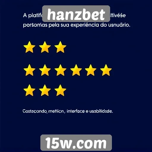 Experiência do usuário no Hanzbet é bem avaliada